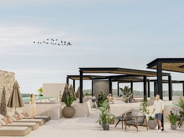 DEPARTAMENTOS DE 1 HABITACIÓN EN VENTA EN TULUM AMUEBLADO