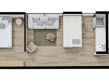 DEPARTAMENTOS DE 1 HABITACIÓN EN VENTA EN TULUM AMUEBLADO