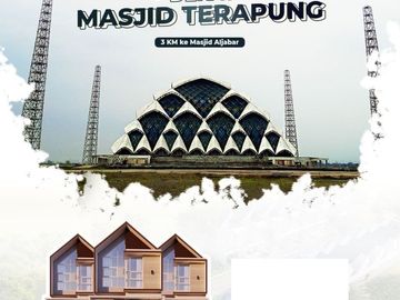 Rumah Luq Cibiru, SIAP HUNI Baru Murah Mewah Dekat Toll Cileunyi, Dkt Kota Bandung Timur Jual Dijual