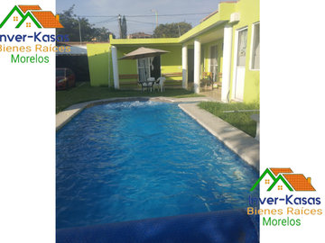 CASA EN VENTA EN OAXTEPEC A PIE DE CARRETERA PRINCIPAL