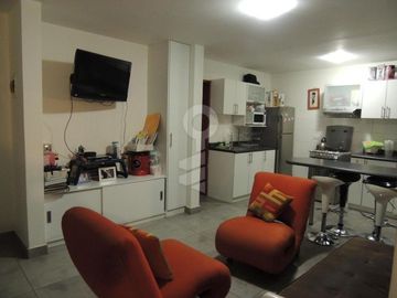 Venta de amplio duplex y minidepartamento independiente, frente a parque., San Isidro