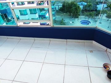 ✅ VENTA DE HERMOSO DEPARTAMENTO CON VISTA ESPECTACULAR TRES DORMITORIOS CON TERRAZA - SEPTIMO PISO. (TONSUPA)