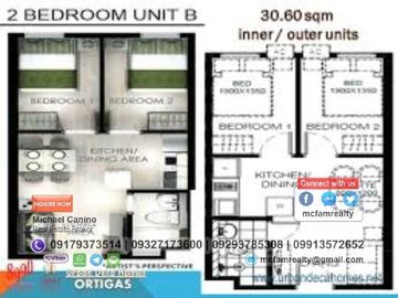 Condo For Sale Near EDSA Urban Deca Ortigas Rent to Own thru PAG-IBIG, Bank and In-house