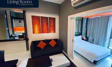 For sale: Fully-furnished Studio Unit in KL Mosaic Makati