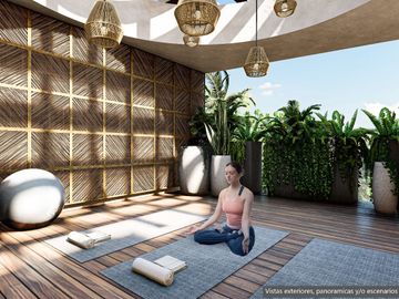 DEPARTAMENTOS EN TULUM A SÓLO 4 MINUTOS DE LA PLAYA, AMUEBLADOS Y EQUIPADOS