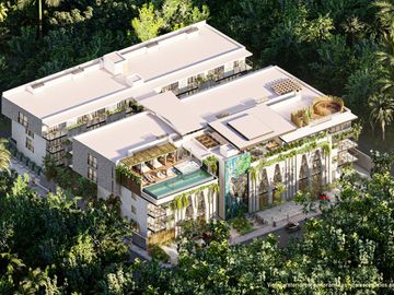 DEPARTAMENTOS EN TULUM A SÓLO 4 MINUTOS DE LA PLAYA, AMUEBLADOS Y EQUIPADOS