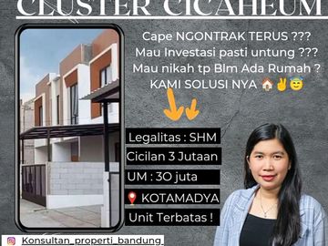 Yg Asik itu DP 30jt akses Strategis Saung Udjo Widyatama Cicaheum kota
