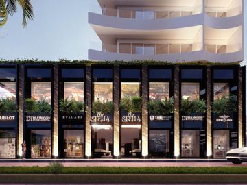 Penthouse frente al mar, alberca común, cine, pre-construcción, Malecón, Cozumel