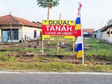 Tanah Dijual di Cilacap Pinggir Jalan Dekat SMA Negeri 2 Cilacap
