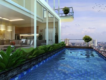 Dijual cepat apartemen bess mansion furnish studio