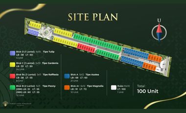 Taman Jivva Kemlaten Residence Tipe Magnolia 6x12