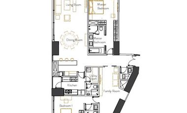Shang Residences at Wack Wack - Upscale spacious 2 bedrooms 154 sqm 5% DP to move in