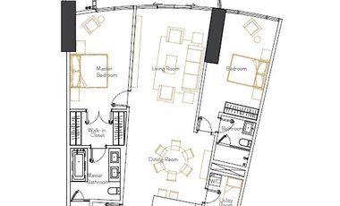 Shang Residences at Wack Wack - Upscale spacious 2 bedrooms 154 sqm 5% DP to move in