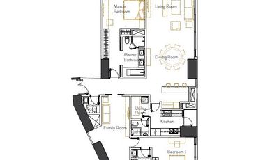 Shang Residences at Wack Wack - Upscale spacious 2 bedrooms 154 sqm 5% DP to move in