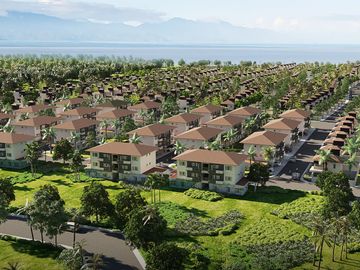 Beach front house and lot for sale in Laiya Batangas Seafront Residences 3 Storey Home RFO New