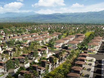 Beach front house and lot for sale in Laiya Batangas Seafront Residences 3 Storey Home RFO New