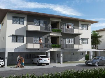 Beach front house and lot for sale in Laiya Batangas Seafront Residences 3 Storey Home RFO New