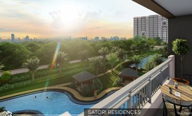 30K RESERVATION FEE, 14K Studio Satori Residences Santolan Pasig also open for RENT TO OWN 36 months before turn over