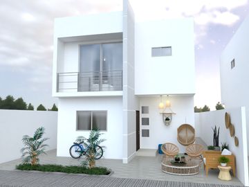 Casa de venta en Urbanización Punta Carnero Sector San Raymundo. Km 4-1/2 via a Punta Carnero antes de llegar a Puerto Aguaje.