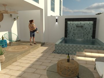 Casa de venta en Urbanización Punta Carnero Sector San Raymundo. Km 4-1/2 via a Punta Carnero antes de llegar a Puerto Aguaje.