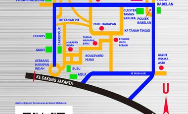 Di Jual cepat Rumah siap huni di Grand Mahkota