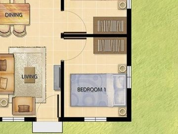 Futura Homes Palm Estates | Amber Duplex 2BR House for Sale in Talisay, Negros Occ. | Futura by Filinvest