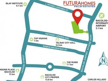 Futura Homes Palm Estates | Amber Duplex 2BR House for Sale in Talisay, Negros Occ. | Futura by Filinvest