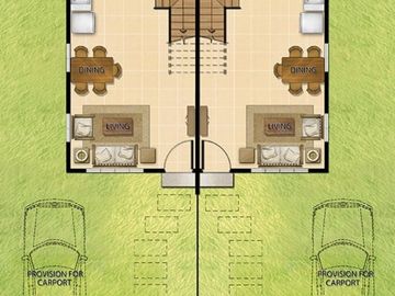 Futura Homes Palm Estates | Amber Duplex 2BR House for Sale in Talisay, Negros Occ. | Futura by Filinvest