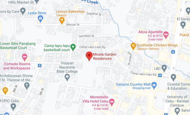 SEMI FURNISHED STUDIO IN MIVELA GARDEN RESIDENCES