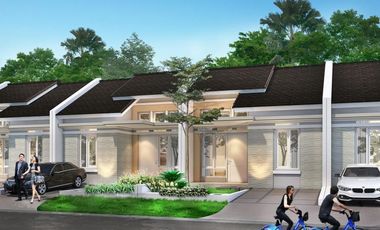 DIJUAL RUMAH HOEK SERPONG NATURA CITY, TANAH SUPER LUAS
