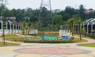 DIJUAL RUMAH HOEK SERPONG NATURA CITY, TANAH SUPER LUAS