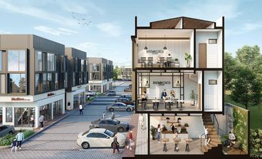 DI JUAL RUKO BSD 3 LANTAI SIAP PAKAI DEPAN TERAS KOTA