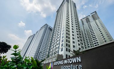 DIJUAL CEPAT APARTEMEN MTOWN TIPE STUDIO