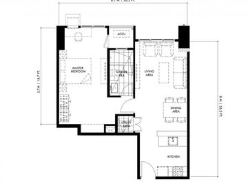 3BR unit for sale in Ortigas near Kapitolyo, Valle Verde, Metro walk, Poveda,Capitol Commons, Lourdes, Shangrila
