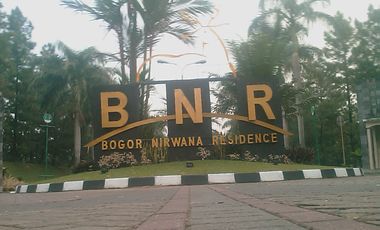 Rumah dijual di bogor nirwana residence hadap taman