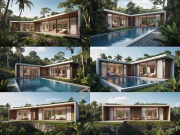 Villa duplex de lujo integrada en el corazón del amazonas