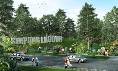 DIJUAL RUMAH HOEK DI SERPONG LAGOON TANGERANG SELATAN