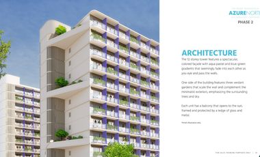 PRE-SELLING BEACH CONDOMINIUM IN PAMPANGGA/ AIRBNB- FRIENDLY INVESTMENT- AZURE NORTH